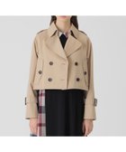 【ブルーレーベル クレストブリッジ/BLUE LABEL CRESTBRIDGE】のライトギャバジンショートトレンチ 人気、トレンドファッション・服の通販 founy(ファニー) ファッション Fashion レディースファッション Fashion for Women ショート Short, Short Length トレンド Trend, Trending Now ドレス Dress, One-Piece thumbnail ベージュ|ID: prp329100004826808 ipo3291000000035120602