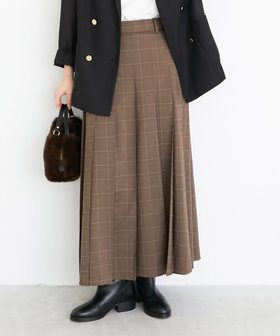 【ルクールブラン/le.coeur blanc】のグレンチェックフロントプリーツスカート 人気、トレンドファッション・服の通販 founy(ファニー) ファッション Fashion レディースファッション Fashion for Women スカート Skirts プリーツスカート / 上品フェミニンスタイル Pleated Skirts おすすめ Recommended / Our Picks シンプル Simple, Minimal スカーフ Scarf, Neckwear チェック Check, Plaid, Tartan トレンド Trend, Trending Now ネックレス Necklace, Pendant Necklace パール Pearl, Pearl Accent プリーツ Pleats, Pleated ポケット Pocket, Pocket Detail ループ Loop, Loop Knit 今季 This Season, Current Season |ID:prp329100004826840