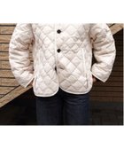 【ステップス/STEPS】のGYMPHLEX/QUILT DOWN COLLARLESS JACKET A0431 NYM 人気、トレンドファッション・服の通販 founy(ファニー) ファッション Fashion レディースファッション Fashion for Women アウター Coat / Outerwear Collection レディースジャケット・軽アウター Jackets キルティング Quilted, Quilting クラシック Classic, Timeless Style コーデュロイ Corduroy, Cord Fabric スリット Slit, Slit Detail タフタ Taffeta, Structured Fabric ダウン Down, Puffer パイピング Piping, Trim Design 軽量 Lightweight, Ultra Light thumbnail ECRU|ID: prp329100004826875 ipo3291000000035121368