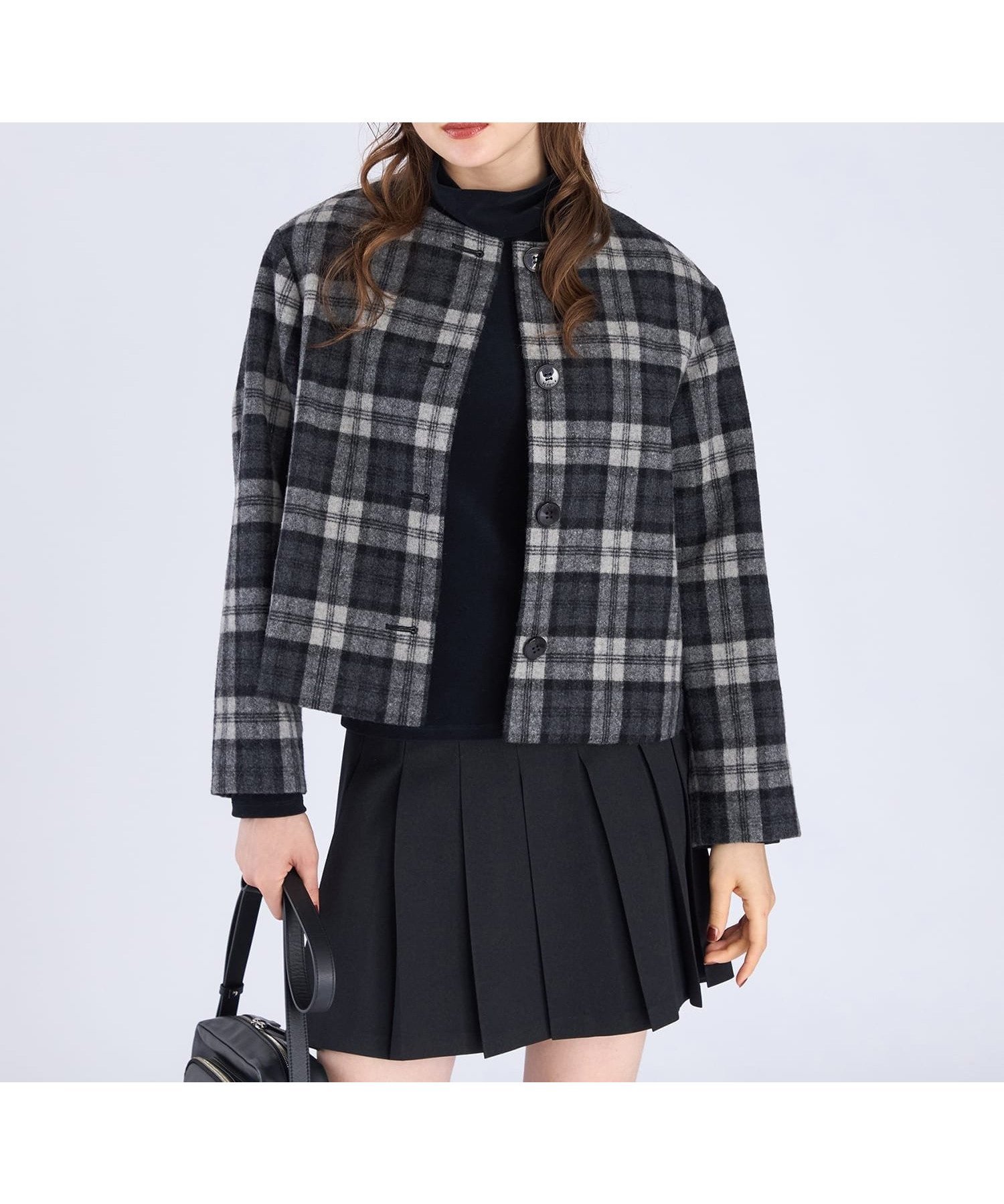 【アニエスベー ファム/agnes b. FEMME】のタータンチェック ショート ジャケット 人気、トレンドファッション・服の通販 founy(ファニー) ファッション Fashion レディースファッション Fashion for Women アウター Coat / Outerwear Collection レディースジャケット・軽アウター Jackets インナー Innerwear コンパクト Compact, Small Size ショート Short, Short Length ジャケット Jacket, Outerwear チェック Check, Plaid, Tartan A/W・秋冬 Autumn/Winter other-1|ID: prp329100004826877 ipo3291000000035121407