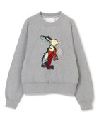【スリーワン フィリップリム/3.1 Phillip Lim】のラビットモチーフ スウェットシャツ 人気、トレンドファッション・服の通販 founy(ファニー) ファッション Fashion レディースファッション Fashion for Women トップス・カットソー Cut & Sew Tops シャツ・ブラウス・オフィスカジュアル Elegant Blouses & Button-Ups レディースパーカー・カジュアルフーディー Casual Hoodies & Sweatshirts スウェット・クルーネックトップス Sweatshirts & Crewnecks / Relaxed Fit Sweat Tops クリスタル Crystal, Swarovski スパンコール Sequins, Sequin Embellishment スリーブ Sleeve, Long Sleeve / Short Sleeve フラワー Flower, Floral リラックス Relax, Relaxed Fit thumbnail GREY MELANGE MULTI|ID: prp329100004826880 ipo3291000000035121434