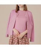【マッキントッシュ ロンドン/MACKINTOSH LONDON】のカシミヤブレンドソフトニットカーディガン 人気、トレンドファッション・服の通販 founy(ファニー) ファッション Fashion レディースファッション Fashion for Women トップス・カットソー Cut & Sew Tops ニット Knit Tops & Sweaters カーディガン・羽織り Layered Style Cardigans なめらか Smooth, Silky Texture アンサンブル Ensemble Set イタリア Italy カーディガン Cardigan, Knitwear シンプル Simple, Minimal ミラノリブ Milano Rib, Milano Stitch エレガント 上品 Elegant 冬 Winter / This Winter 秋 Autumn thumbnail ピンク|ID: prp329100004826896 ipo3291000000035121593