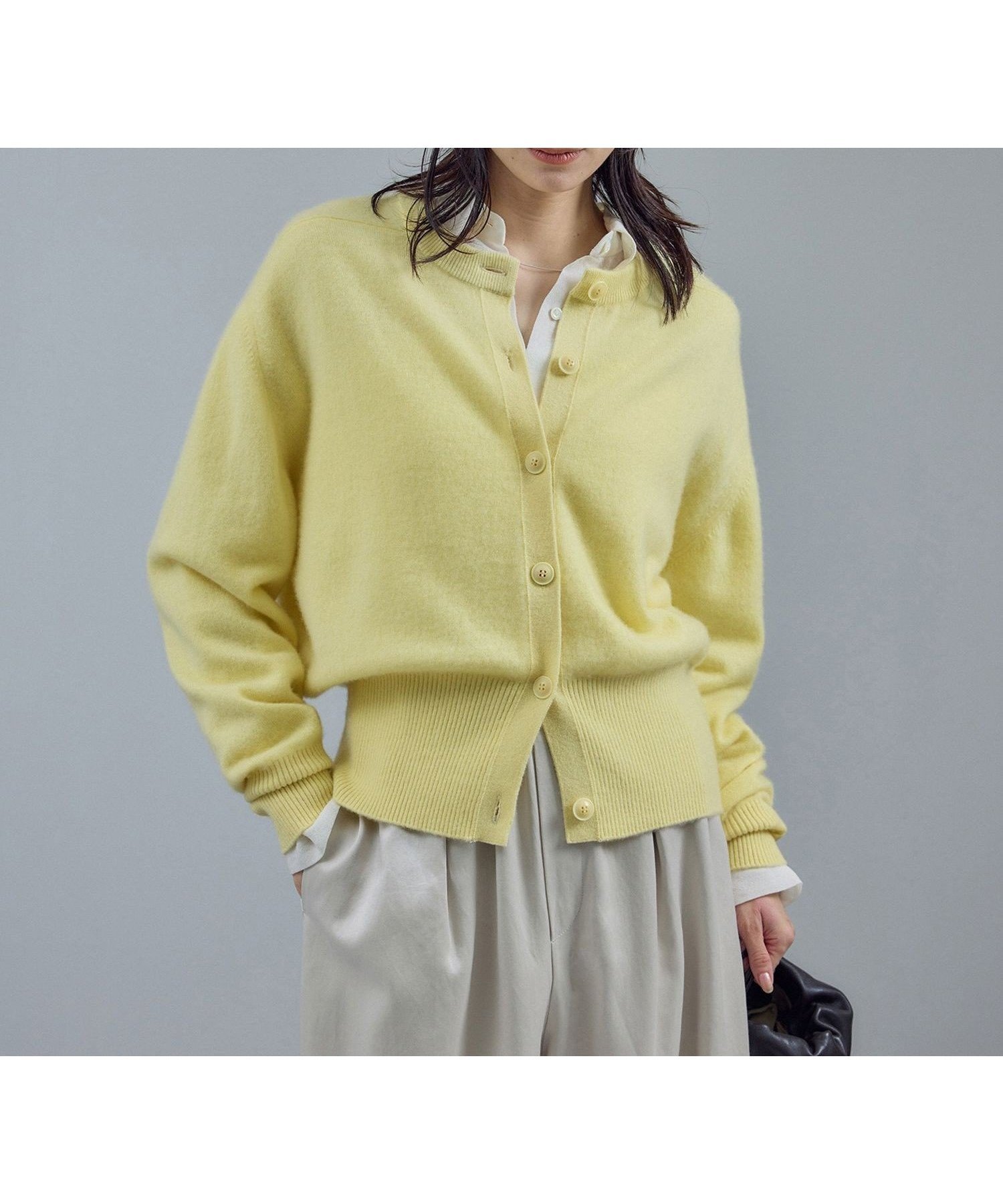 【サロン アダム エ ロペ/SALON adam et rope'】のカシミヤクルーネックニットカーディガン インテリア・キッズ・メンズ・レディースファッション・服の通販 founy(ファニー) ファッション Fashion レディースファッション Fashion for Women トップス・カットソー Cut & Sew Tops ニット Knit Tops & Sweaters カーディガン・羽織り Layered Style Cardigans シンプル Simple, Minimal ストール Stole, Wrap スリーブ Sleeve, Long Sleeve / Short Sleeve セットアップ Set-Up, Coordinated Outfit タイトスカート Pencil Skirt, Tight Skirt ワイド Wide, Wide Fit おすすめ Recommended / Our Picks イエロー系(81)|ID: prp329100004826928 ipo3291000000035122142