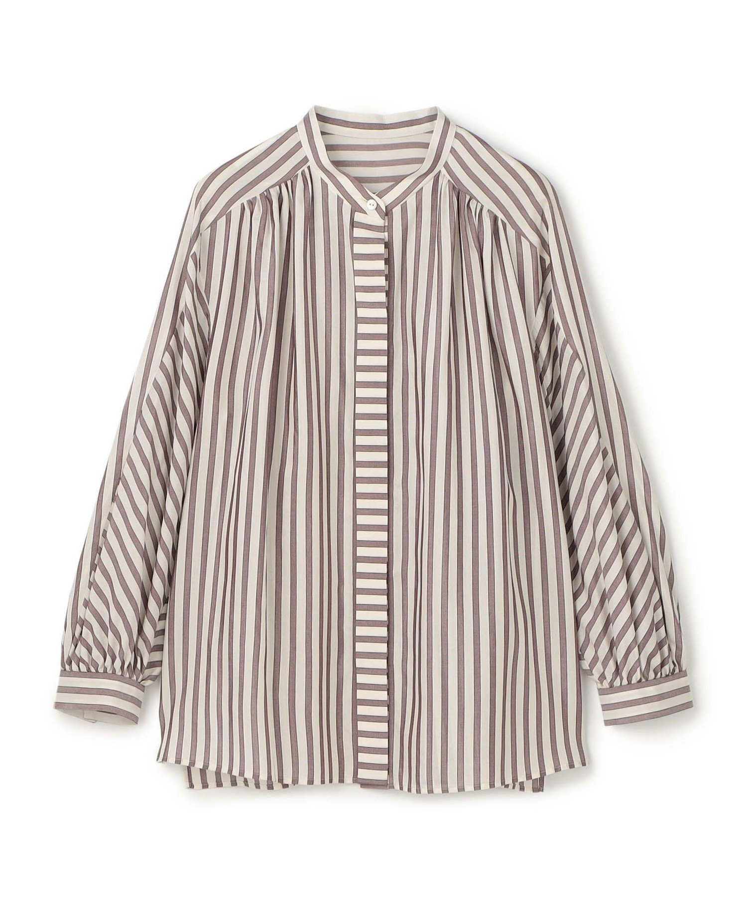 【トゥモローランド/TOMORROWLAND】のトラックストライプ ヨークスリーブブラウス 人気、トレンドファッション・服の通販 founy(ファニー) ファッション Fashion レディースファッション Fashion for Women トップス・カットソー Cut & Sew Tops シャツ・ブラウス・オフィスカジュアル Elegant Blouses & Button-Ups インナー Innerwear シルク Silk, 100% Silk シンプル Simple, Minimal ジャケット Jacket, Outerwear ストライプ Stripe, Striped Pattern とろみ Fluid, Flowy Fabric タオル Towel, Bath Towel ビジネス 仕事 通勤 Business / Work / Commuting other-1|ID: prp329100004826935 ipo3291000000035122207