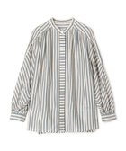 【トゥモローランド/TOMORROWLAND】のトラックストライプ ヨークスリーブブラウス 56 グリーン系|ID: prp329100004826935 ipo3291000000035122209