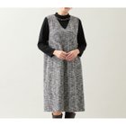 【ミゼール/MISSEL】の【3L/4Lサイズあり】ファンシーニットジャンパースカート 人気、トレンドファッション・服の通販 founy(ファニー) ファッション Fashion レディースファッション Fashion for Women スカート Skirts おすすめ Recommended / Our Picks エレガント 上品 Elegant シルバー Silver, Metallic Silver ジャケット Jacket, Outerwear ストレッチ Stretch, Stretchy Fabric ネックレス Necklace, Pendant Necklace ポケット Pocket, Pocket Detail thumbnail グレー|ID: prp329100004826937 ipo3291000000035122217