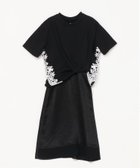 【スリーワン フィリップリム/3.1 Phillip Lim】のドレープTシャツコンボドレス 人気、トレンドファッション・服の通販 founy(ファニー) ファッション Fashion レディースファッション Fashion for Women トップス・カットソー Cut & Sew Tops シャツ・ブラウス・オフィスカジュアル Elegant Blouses & Button-Ups ロングTシャツ・Tシャツ Longline T-Shirts & Tees ワンピース Dresses フォーマル・パーティードレス・結婚式用ドレス Elegant & Casual Dresses サテン Satin, Glossy Fabric ドレス Dress, One-Piece ドレープ Drape, Draping Fabric thumbnail BLACK-BLACK|ID: prp329100004826948 ipo3291000000035122286