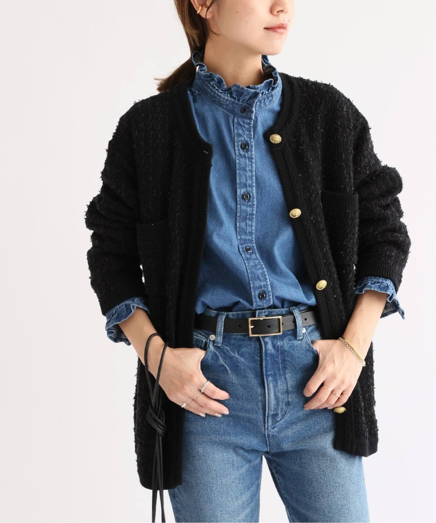 【ジャーナルスタンダード レリューム/JOURNAL STANDARD relume】の《WEB限定追加 2》TWEEDYニットジャケット 人気、トレンドファッション・服の通販 founy(ファニー) ファッション Fashion レディースファッション Fashion for Women アウター Coat / Outerwear Collection レディースジャケット・軽アウター Jackets 2025年 2025 2025-2026秋冬・A/W Autumn/Winter 2025–26 AW25–26 おすすめ Recommended / Our Picks インナー Innerwear ジャケット Jacket, Outerwear ツイード Twill, Twill Weave ヴィンテージ Vintage Style other-1|ID: prp329100004826974 ipo3291000000035122543