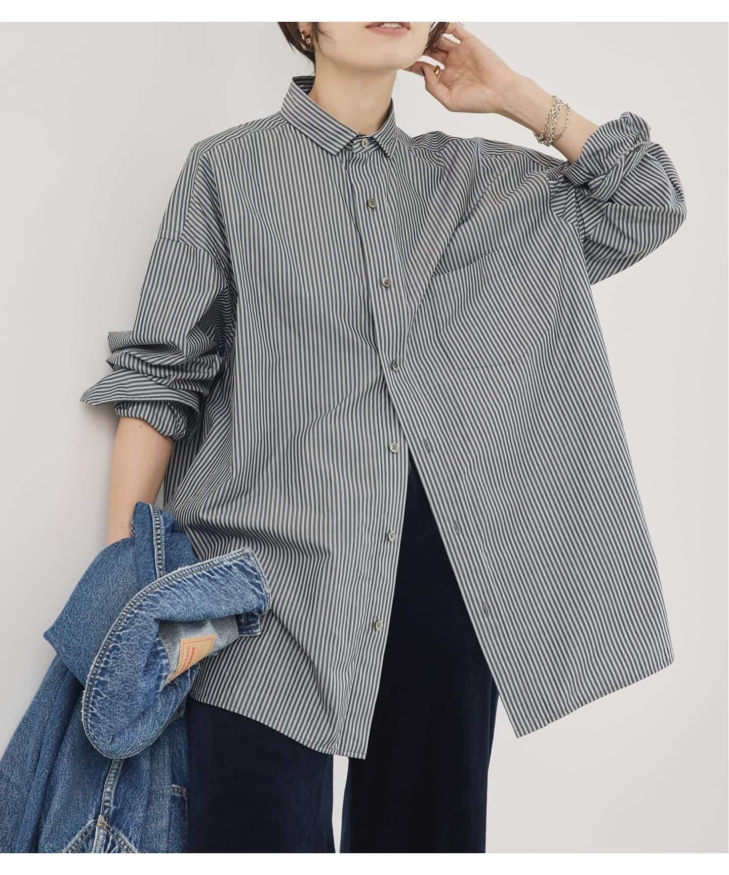 【ヴェルメイユ パー イエナ/VERMEIL par iena】のTICCA ティッカ プレミアムスクエアビッグシャツ別注 インテリア・キッズ・メンズ・レディースファッション・服の通販 founy(ファニー) 　ファッション　Fashion　レディースファッション　Fashion for Women　トップス・カットソー　Cut & Sew Tops　シャツ・ブラウス・オフィスカジュアル　Elegant Blouses & Button-Ups　コンパクト　Compact, Small Size　ドレス　Dress, One-Piece　フォーマル　Formal, Dressy　ボトム　Bottoms, Lower Wear　別注　Limited Edition, Custom Order　ラグジュアリー　Luxury, Elegant　リラックス　Relax, Relaxed Fit　2025年　2025　2025-2026秋冬・A/W　Autumn/Winter 2025–26 AW25–26　ブラック A|ID: prp329100004826977 ipo3291000000035122616