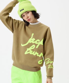 【ジャックバニー/Jack Bunny】の防風裏地付きクルーネックニットプルオーバー 人気、トレンドファッション・服の通販 founy(ファニー) ファッション Fashion レディースファッション Fashion for Women トップス・カットソー Cut & Sew Tops ニット Knit Tops & Sweaters カジュアルプルオーバー・ニットトップス Pullovers & Knit Tops / Casual Pullovers アクリル Acrylic Material ゴルフ Golf ストレッチ Stretch, Stretchy Fabric A/W・秋冬 Autumn/Winter 軽量 Lightweight, Ultra Light 防寒 Cold Protection, Winter-Ready |ID:prp329100004826991