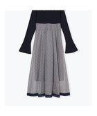 【ルディックパーク/LUDIC PARK】のリブ切り替えドットワンピース 人気、トレンドファッション・服の通販 founy(ファニー) ファッション Fashion レディースファッション Fashion for Women ワンピース Dresses ガーリー Girly, Feminine Style ドット Polka Dot, Dot Pattern フィット Fit, Slim Fit thumbnail グレー|ID: prp329100004827007 ipo3291000000035122959