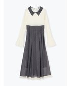 【ルディックパーク/LUDIC PARK】のリブ切り替えドットワンピース 人気、トレンドファッション・服の通販 founy(ファニー) ファッション Fashion レディースファッション Fashion for Women ワンピース Dresses ガーリー Girly, Feminine Style ドット Polka Dot, Dot Pattern フィット Fit, Slim Fit thumbnail 濃グレー|ID: prp329100004827007 ipo3291000000035122961