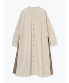 【ルディックパーク/LUDIC PARK】のレイヤード風スタンドカラーワンピース 人気、トレンドファッション・服の通販 founy(ファニー) ファッション Fashion レディースファッション Fashion for Women ワンピース Dresses おすすめ Recommended / Our Picks カーディガン Cardigan, Knitwear スタンド Stand Collar, Upright Stand ストライプ Stripe, Striped Pattern リボン Ribbon, Bow エレガント 上品 Elegant thumbnail アイボリー|ID: prp329100004827008 ipo3291000000035122963