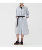 【マーガレットハウエル/MARGARET HOWELL】のEND ON END COTTON WEAVE DRESS 人気、トレンドファッション・服の通販 founy(ファニー) ファッション Fashion レディースファッション Fashion for Women ワンピース Dresses フォーマル・パーティードレス・結婚式用ドレス Elegant & Casual Dresses ダブル Double, Double-Breasted ドレス Dress, One-Piece thumbnail PALE BLUE1|ID: prp329100004827012 ipo3291000000035122979