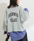 【ジャーナルスタンダード/JOURNAL STANDARD】の別注【CHAMPION/チャンピオン】カットオフ バックロゴスウェット 人気、トレンドファッション・服の通販 founy(ファニー) ファッション Fashion レディースファッション Fashion for Women トップス・カットソー Cut & Sew Tops レディースパーカー・カジュアルフーディー Casual Hoodies & Sweatshirts スウェット・クルーネックトップス Sweatshirts & Crewnecks / Relaxed Fit Sweat Tops バッグ Bags 2025年 2025 2025-2026秋冬・A/W Autumn/Winter 2025–26 AW25–26 カットオフ Cut-Off Design グラフィック Graphic, Graphic Design シンプル Simple, Minimal スウェット / スエット Sweatshirt, Sweatwear スポーツ Sports, Activewear ニューヨーク New York, NYC Style 別注 Limited Edition, Custom Order 秋 Autumn thumbnail グレー|ID: prp329100004827019 ipo3291000000035123110