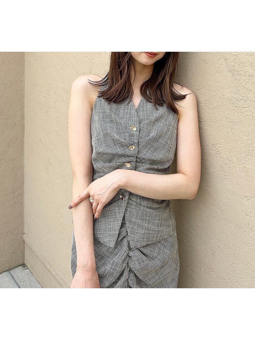 【スナイデル/SNIDEL】のギャザージレトップス インテリア・キッズ・メンズ・レディースファッション・服の通販 founy(ファニー) 　ファッション　Fashion　レディースファッション　Fashion for Women　アウター　Coat / Outerwear Collection　トップス・カットソー　Cut & Sew Tops　ベスト&ジレ / 重ね着スタイル　Vests & Gilets　ウェーブ　Wavy Pattern　エレガント 上品　Elegant　カットソー　Cut and Sewn Top　キャミソール　Camisole, Spaghetti Strap Top　ギャザー　Gathered, Ruffled　今季　This Season, Current Season　スマート　Smart, Elegant　フィット　Fit, Slim Fit　フェミニン　Feminine, Girly　フロント　Front, Front Design　ミックス　Mix, Mixed Style　ワイド　Wide, Wide Fit　おすすめ　Recommended / Our Picks　夏　Summer　MIX[930]|ID: prp329100004827029 ipo3291000000035123170