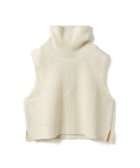 【マーコート/MARcourt】のmizuiro ind ワッフルハイネックベスト 人気、トレンドファッション・服の通販 founy(ファニー) ファッション Fashion レディースファッション Fashion for Women アウター Coat / Outerwear Collection トップス・カットソー Cut & Sew Tops ベスト&ジレ / 重ね着スタイル Vests & Gilets ウォーム Warm Fabric コンパクト Compact, Small Size シンプル Simple, Minimal ノースリーブ Sleeveless, No-Sleeve ハイネック High Neck, Mock Neck ベスト Vest, Waistcoat ポケット Pocket, Pocket Detail ワッフル Waffle, Waffle Knit 人気 Popular, Best Seller thumbnail アイボリー|ID: prp329100004827031 ipo3291000000035123197