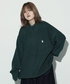 【アフロタス/Aphlotus】のユーエスポロアッスン 別注 オーバーサイズ 畦編み ハーフジップ ニット 人気、トレンドファッション・服の通販 founy(ファニー) ファッション Fashion レディースファッション Fashion for Women トップス・カットソー Cut & Sew Tops ニット Knit Tops & Sweaters 畦編みニット・テクスチャードトップス Ribbed Knit Sweaters / Textured Knit Tops イタリア Italy 畦 Ribbed Knit 腕時計 Wristwatch コラボ Collaboration, Collab コレクション Collection, Seasonal Line ショルダー Shoulder, Shoulder Strap スタンド Stand Collar, Upright Stand スポーツ Sports, Activewear トレンド Trend, Trending Now ドロップ Drop Shoulder, Dropped Style ビッグ Big, Oversized 別注 Limited Edition, Custom Order メンズ Men's, Menswear おすすめ Recommended / Our Picks thumbnail グリーン|ID: prp329100004827032 ipo3291000000035123220