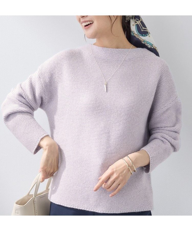 【インディヴィ/INDIVI】の【洗える/大人ラメ】カラーMIXボトルネックニット インテリア・キッズ・メンズ・レディースファッション・服の通販 founy(ファニー) ファッション Fashion レディースファッション Fashion for Women トップス・カットソー Cut & Sew Tops ニット Knit Tops & Sweaters 洗える Machine Washable ショート Short, Short Length シンプル Simple, Minimal スマート Smart, Elegant スリーブ Sleeve, Long Sleeve / Short Sleeve バランス Balance, Style Balance ボトルネック Bottle Neck, Mock Neck ミドル Middle Length, Mid Height リラックス Relax, Relaxed Fit ワイド Wide, Wide Fit おすすめ Recommended / Our Picks エレガント 上品 Elegant ラベンダー|ID: prp329100004827034 ipo3291000000035123255