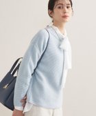 【インディヴィ/INDIVI】の【洗える/大人ラメ】カラーMIXボトルネックニット 人気、トレンドファッション・服の通販 founy(ファニー) ファッション Fashion レディースファッション Fashion for Women トップス・カットソー Cut & Sew Tops ニット Knit Tops & Sweaters 洗える Machine Washable ショート Short, Short Length シンプル Simple, Minimal スマート Smart, Elegant スリーブ Sleeve, Long Sleeve / Short Sleeve バランス Balance, Style Balance ボトルネック Bottle Neck, Mock Neck ミドル Middle Length, Mid Height リラックス Relax, Relaxed Fit ワイド Wide, Wide Fit おすすめ Recommended / Our Picks エレガント 上品 Elegant thumbnail サックスブルー|ID: prp329100004827034 ipo3291000000035123256