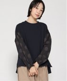 【クラウドナイン/cloudnine】のcloudnine/プルオーバー 人気、トレンドファッション・服の通販 founy(ファニー) ファッション Fashion レディースファッション Fashion for Women トップス・カットソー Cut & Sew Tops カジュアルプルオーバー・ニットトップス Pullovers & Knit Tops / Casual Pullovers スリーブ Sleeve, Long Sleeve / Short Sleeve ドット Polka Dot, Dot Pattern プリント Print, Printed Pattern thumbnail ネイビー|ID: prp329100004827062 ipo3291000000035123591