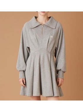 【ファーファー/FURFUR】のハーフジップスウェットミニワンピース 人気、トレンドファッション・服の通販 founy(ファニー) ファッション Fashion レディースファッション Fashion for Women ワンピース Dresses スマート Smart, Elegant スリーブ Sleeve, Long Sleeve / Short Sleeve |ID:prp329100004827074