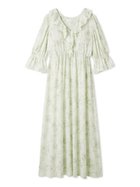 【スナイデル ホーム/SNIDEL HOME】の【接触冷感】カットカシュクールワンピース 人気、トレンドファッション・服の通販 founy(ファニー) ファッション Fashion レディースファッション Fashion for Women ワンピース Dresses ヴィンテージ Vintage Style カシュクール Wrap Design カットソー Cut and Sewn Top スマート Smart, Elegant デコルテ Décolleté, Neckline 定番 Standard, Basic Item なめらか Smooth, Silky Texture 人気 Popular, Best Seller フラワー Flower, Floral フリル Frill, Ruffle プリント Print, Printed Pattern thumbnail MNT[021]|ID: prp329100004827100 ipo3291000000035124170