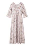 【スナイデル ホーム/SNIDEL HOME】の【接触冷感】カットカシュクールワンピース 人気、トレンドファッション・服の通販 founy(ファニー) ファッション Fashion レディースファッション Fashion for Women ワンピース Dresses ヴィンテージ Vintage Style カシュクール Wrap Design カットソー Cut and Sewn Top スマート Smart, Elegant デコルテ Décolleté, Neckline 定番 Standard, Basic Item なめらか Smooth, Silky Texture 人気 Popular, Best Seller フラワー Flower, Floral フリル Frill, Ruffle プリント Print, Printed Pattern thumbnail PBEG[036]|ID: prp329100004827100 ipo3291000000035124172