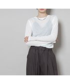 【ナノ ユニバース/nano universe】の前後2wayシアーフライスカットトップス 人気、トレンドファッション・服の通販 founy(ファニー) ファッション Fashion レディースファッション Fashion for Women トップス・カットソー Cut & Sew Tops インナー Innerwear キャミソール Camisole, Spaghetti Strap Top シアー Sheer, See-Through スリット Slit, Slit Detail 長袖 Long Sleeve, Full Sleeve ビスチェ Bustier, Corset Top ベーシック Basic, Essential A/W・秋冬 Autumn/Winter アウトレット Outlet / Clearance おすすめ Recommended / Our Picks 2025年 2025 2025-2026秋冬・A/W Autumn/Winter 2025–26 AW25–26 thumbnail ホワイト|ID: prp329100004827112 ipo3291000000035124315