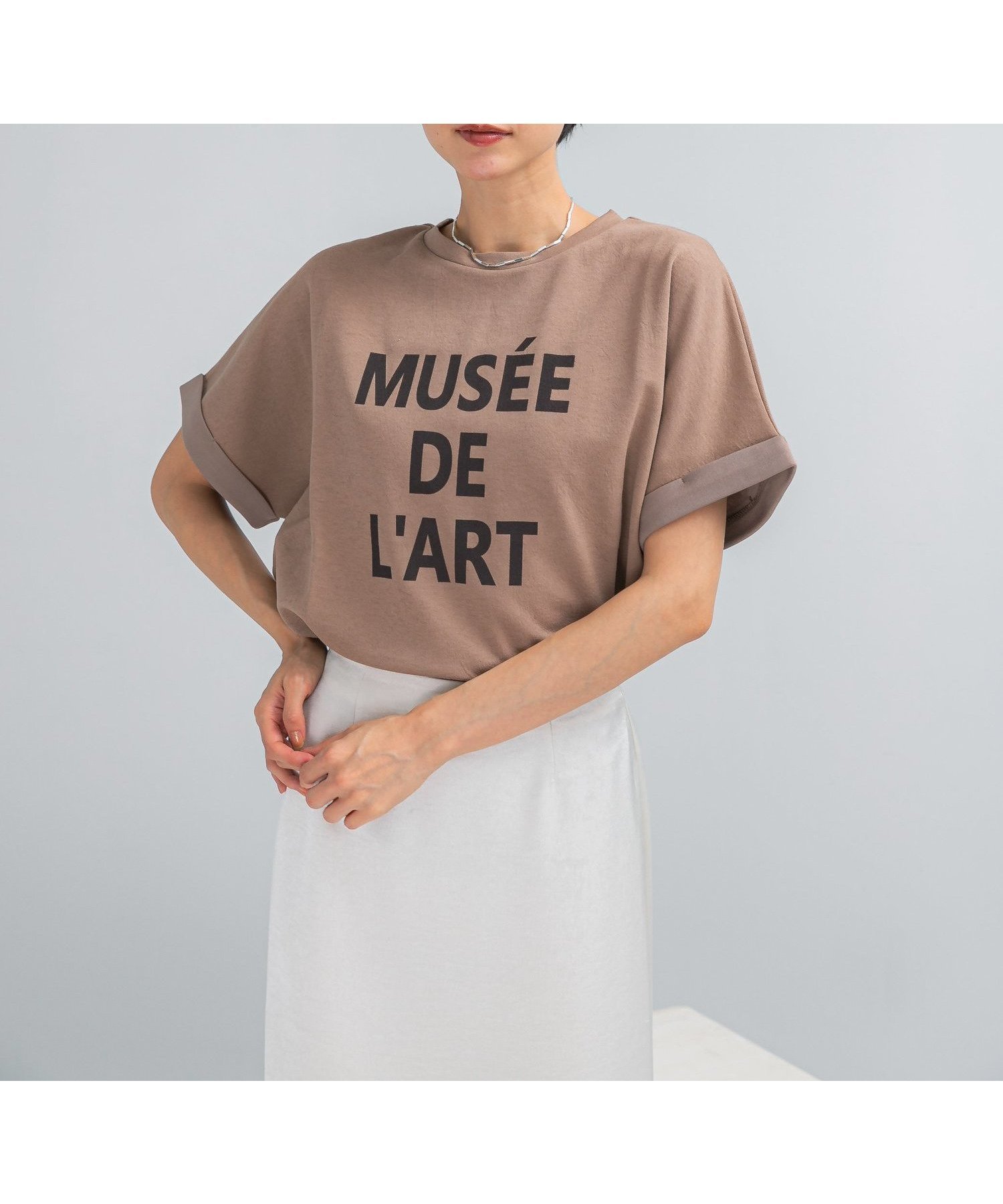 【アーバンリサーチ ロッソ/URBAN RESEARCH ROSSO】のCHIGNON ロールアップドルマンカットソー インテリア・キッズ・メンズ・レディースファッション・服の通販 founy(ファニー) 　ファッション　Fashion　レディースファッション　Fashion for Women　トップス・カットソー　Cut & Sew Tops　カットソー・ベーシックTシャツ　Cut-and-Sewn Tops / Stretch Tees & Basics　2025年　2025　2025-2026秋冬・A/W　Autumn/Winter 2025–26 AW25–26　冬　Winter / This Winter　A/W・秋冬　Autumn/Winter　BEIGE|ID: prp329100004827124 ipo3291000000035124498