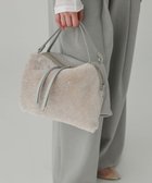 【バビロン/BABYLONE / KIDS】の【RIPANI】ムートンレザーBAG ライトベージュ56|ID: prp329100004827127 ipo3291000000035163726