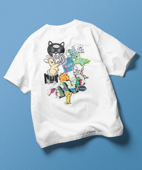 【ハフ/HUF】のSTICKER TEE / HUF ハフ Tシャツ 人気、トレンドファッション・服の通販 founy(ファニー) ファッション Fashion レディースファッション Fashion for Women トップス・カットソー Cut & Sew Tops シャツ・ブラウス・オフィスカジュアル Elegant Blouses & Button-Ups ロングTシャツ・Tシャツ Longline T-Shirts & Tees 春 Spring カリフォルニア California, Cali Style グラフィック Graphic, Graphic Design ショート Short, Short Length スタンド Stand Collar, Upright Stand スリーブ Sleeve, Long Sleeve / Short Sleeve 半袖 Short Sleeve, Half Sleeve ワーク Workwear, Utility Style |ID:prp329100004827130