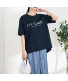 【アー ヴェー ヴェー/a.v.v】の【コットン100%】クラシックロゴTシャツ ネイビー|ID: prp329100004827139 ipo3291000000035124708