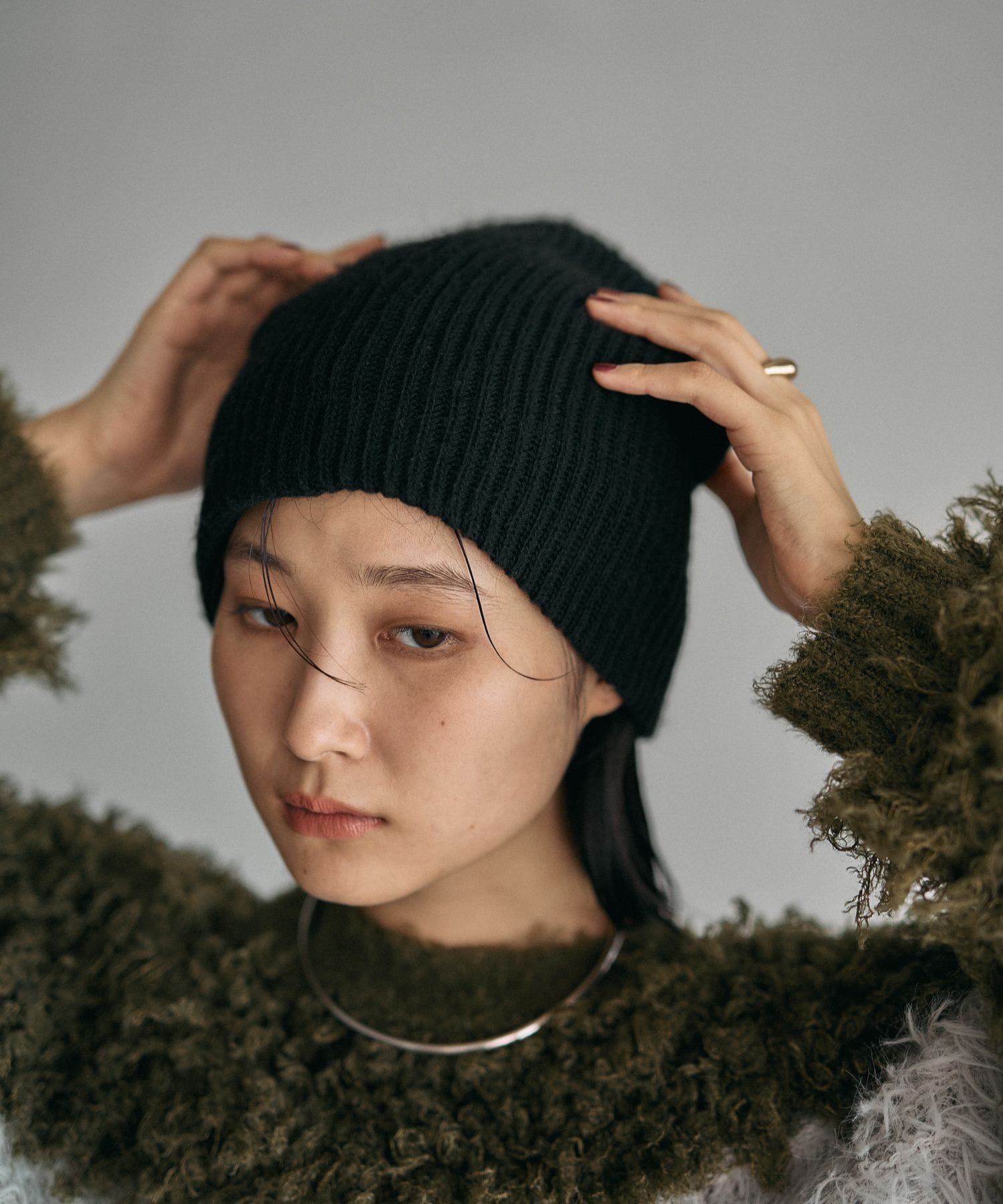 【レプシィム ローリーズファーム/LEPSIM LOWRYS FARM】のゆるニットビーニー インテリア・キッズ・メンズ・レディースファッション・服の通販 founy(ファニー) 　ファッション　Fashion　レディースファッション　Fashion for Women　トップス・カットソー　Cut & Sew Tops　ニット　Knit Tops & Sweaters　フィット　Fit, Slim Fit　A/W・秋冬　Autumn/Winter　ブラック09|ID: prp329100004827401 ipo3291000000035127196