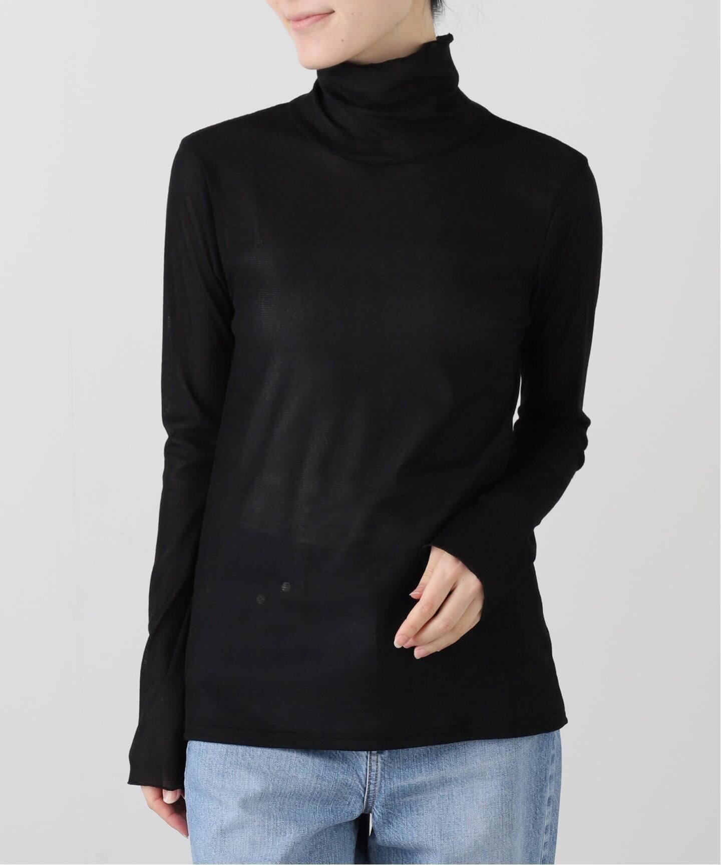 【ラ トータリテ/La TOTALITE】の【洗える】フロックチュールスタンドプルオーバー 人気、トレンドファッション・服の通販 founy(ファニー) 　ファッション　Fashion　レディースファッション　Fashion for Women　トップス・カットソー　Cut & Sew Tops　カジュアルプルオーバー・ニットトップス　Pullovers & Knit Tops / Casual Pullovers　2025年　2025　2025-2026秋冬・A/W　Autumn/Winter 2025–26 AW25–26　おすすめ　Recommended / Our Picks　スタンド　Stand Collar, Upright Stand　スマート　Smart, Elegant　チュール　Tulip, Tulip Motif　ベーシック　Basic, Essential　ロング　Long, Long-Length　洗える　Machine Washable　 other-1|ID: prp329100004827404 ipo3291000000035127214