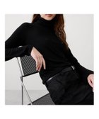 【バナナリパブリック ファクトリーストア/BANANA REPUBLIC FACTORY STORE】のBANANA REPUBLIC FACTORY STORE SOFT LUXE タートルネックカットソー 人気、トレンドファッション・服の通販 founy(ファニー) ファッション Fashion レディースファッション Fashion for Women トップス・カットソー Cut & Sew Tops カットソー・ベーシックTシャツ Cut-and-Sewn Tops / Stretch Tees & Basics タートルネック・ハイネックトップス Turtlenecks & High-Neck Tops ドレープ Drape, Draping Fabric フィット Fit, Slim Fit ベーシック Basic, Essential ボトム Bottoms, Lower Wear エレガント 上品 Elegant thumbnail BLACK|ID: prp329100004827414 ipo3291000000035127373