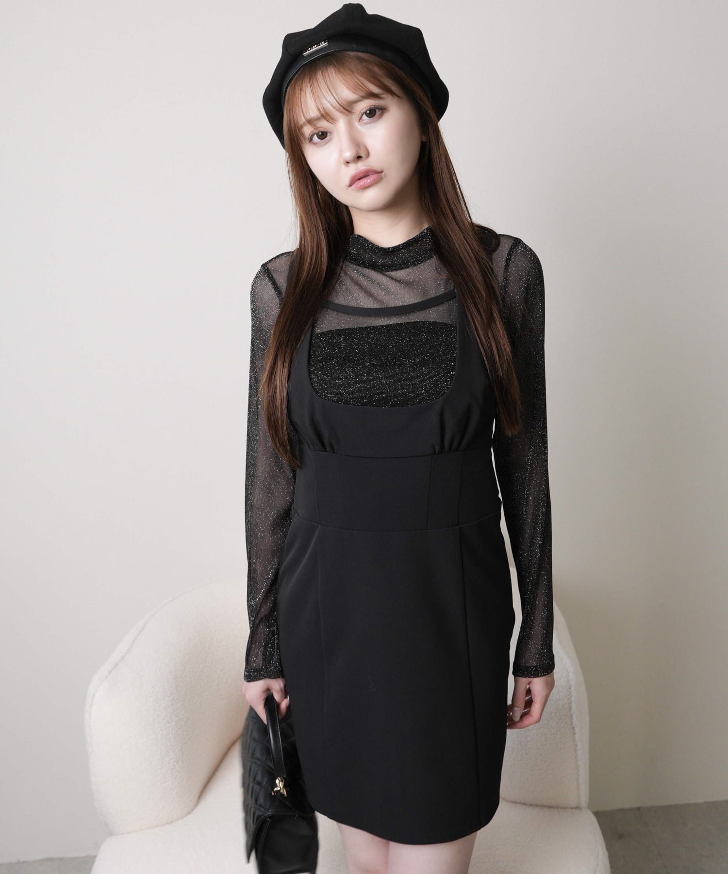 【リップサービス/LIP SERVICE】のLIP SERVICE/カーブネックタイトジャンスカワンピース 人気、トレンドファッション・服の通販 founy(ファニー) 　ファッション　Fashion　レディースファッション　Fashion for Women　ワンピース　Dresses　ギャザー　Gathered, Ruffled　ストレッチ　Stretch, Stretchy Fabric　ファブリック　Fabric, Textile　ラップ　Wrap, Wrap Design　おすすめ　Recommended / Our Picks　エレガント 上品　Elegant　 other-1|ID: prp329100004827415 ipo3291000000035127384