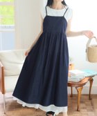 【ドゥーラドゥーラ/Doula Doula】のGirly Doll/2WAYリボンキャミワンピース 人気、トレンドファッション・服の通販 founy(ファニー) ファッション Fashion レディースファッション Fashion for Women ワンピース Dresses キャミソールワンピース Camisole Dresses キャミソール Camisole, Spaghetti Strap Top デニム Denim, Jeans Material プリーツ Pleats, Pleated リボン Ribbon, Bow ロング Long, Long-Length thumbnail インディゴブルー|ID: prp329100004827418 ipo3291000000035127437