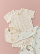 【ジェラート ピケ/gelato pique / KIDS】の【BABY】半袖ロンパース 人気、トレンドファッション・服の通販 founy(ファニー) ファッション Fashion キッズファッション Fashion for Kids ロンパース Romper, Jumpsuit 半袖 Short Sleeve, Half Sleeve thumbnail YEL[032]|ID: prp329100004827424 ipo3291000000035127655