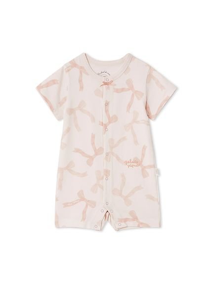 【ジェラート ピケ/gelato pique / KIDS】の【BABY】半袖ロンパース インテリア・キッズ・メンズ・レディースファッション・服の通販 founy(ファニー) 　ファッション　Fashion　キッズファッション　Fashion for Kids　ロンパース　Romper, Jumpsuit　半袖　Short Sleeve, Half Sleeve　PNK[066]|ID: prp329100004827424 ipo3291000000035127659