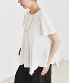 【シップス フォー ウィメン/SHIPS】のquaranciel 手洗い可能 ハンカチーフヘム フレア クルーネック TEE 人気、トレンドファッション・服の通販 founy(ファニー) ファッション Fashion レディースファッション Fashion for Women アクセサリー Fashion Accessories イエロー Yellow 洗える Machine Washable カットソー Cut and Sewn Top コンパクト Compact, Small Size スラックス Slacks, Dress Pants タイトスカート Pencil Skirt, Tight Skirt デニム Denim, Jeans Material バランス Balance, Style Balance フェミニン Feminine, Girly フレア Flare, Flared ベーシック Basic, Essential 夏 Summer 2025年 2025 2025春夏・S/S Spring/Summer 2025 SS25 thumbnail ホワイト|ID: prp329100004827426 ipo3291000000035127719