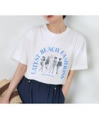 【フリークスストア/FREAK'S STORE】のGirls photo Beach アーチロゴTシャツ 25SS 人気、トレンドファッション・服の通販 founy(ファニー) ファッション Fashion レディースファッション Fashion for Women トップス・カットソー Cut & Sew Tops シャツ・ブラウス・オフィスカジュアル Elegant Blouses & Button-Ups ロングTシャツ・Tシャツ Longline T-Shirts & Tees 2025年 2025 2025春夏・S/S Spring/Summer 2025 SS25 ジャケット Jacket, Outerwear プリント Print, Printed Pattern 夏 Summer S/S・春夏 SS, Spring/Summer, Warm Season 羽織 Haori, Light Jacket thumbnail オフホワイト|ID: prp329100004827428 ipo3291000000035127782