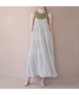 【ベイフロー/BAYFLOW】の【bijorie】ティアードキャミワンピ 人気、トレンドファッション・服の通販 founy(ファニー) ファッション Fashion レディースファッション Fashion for Women ワンピース Dresses キャミソールワンピース Camisole Dresses おすすめ Recommended / Our Picks ベーシック Basic, Essential ラップ Wrap, Wrap Design リネン Linen, Linen Fabric |ID:prp329100004827434