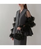 【レジャ/Leja】のLeja-チュールフリルスリーブベストセットワンピースドレス結婚式 人気、トレンドファッション・服の通販 founy(ファニー) ファッション Fashion レディースファッション Fashion for Women アウター Coat / Outerwear Collection ワンピース Dresses フォーマル・パーティードレス・結婚式用ドレス Elegant & Casual Dresses エレガント 上品 Elegant シンプル Simple, Minimal セットアップ Set-Up, Coordinated Outfit ドレス Dress, One-Piece フォーマル Formal, Dressy フロント Front, Front Design ベスト Vest, Waistcoat ペプラム Peplum, Flared Hem レース Lace, Lace Fabric 結婚式 Wedding thumbnail DARKGRAY|ID: prp329100004827437 ipo3291000000035128063