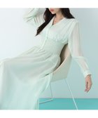 【ピンキーアンドダイアン/Pinky&Dianne】のウエストシャーリングロングワンピース 人気、トレンドファッション・服の通販 founy(ファニー) ファッション Fashion レディースファッション Fashion for Women ワンピース Dresses くるぶし Ankle-Length ギャザー Gathered, Ruffled シャーリング Shirring, Ruched スタンダード Standard, Basic ストレッチ Stretch, Stretchy Fabric スリット Slit, Slit Detail フェミニン Feminine, Girly エレガント 上品 Elegant thumbnail ミントグリーン|ID: prp329100004827438 ipo3291000000035128076