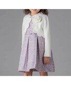 【ベベ オンライン ストア/BEBE ONLINE STORE / KIDS】の【店舗限定】ボレロ+ジャンパースカート+ブラウス3点セットアンサンブル(110~130cm) パープル系|ID: prp329100004827440 ipo3291000000035158351