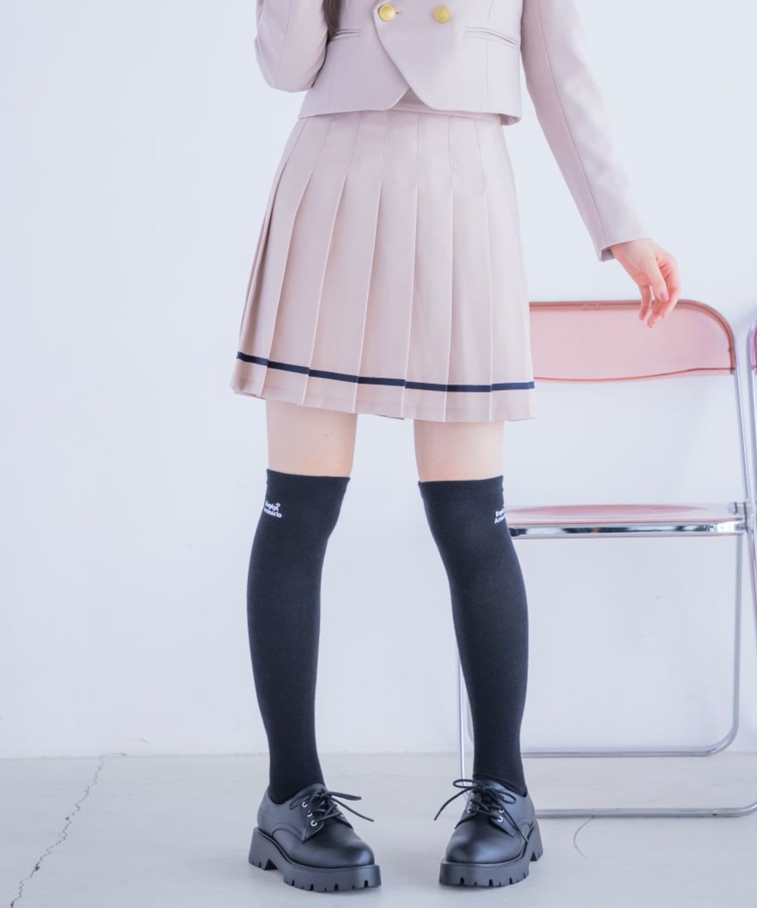 【レピピアルマリオ/repipi armario / KIDS】の【卒服2026】スソラインスカート インテリア・キッズ・メンズ・レディースファッション・服の通販 founy(ファニー) 　ファッション　Fashion　キッズファッション　Fashion for Kids　インナー　Innerwear　シンプル　Simple, Minimal　ジャケット　Jacket, Outerwear　セットアップ　Set-Up, Coordinated Outfit　ポケット　Pocket, Pocket Detail　エレガント 上品　Elegant　卒業式　Graduation Ceremony　無地　Plain, Solid Color　エクリュ50|ID: prp329100004827461 ipo3291000000035128308