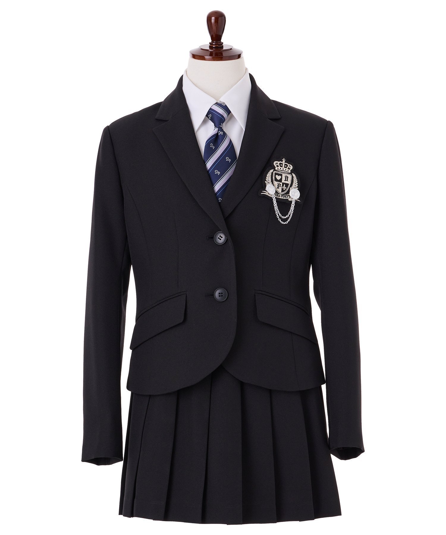 【ローブ/ROBE / KIDS】のフォーマルスーツ 卒業スーツ 5点セット ジュニアスーツ インテリア・キッズ・メンズ・レディースファッション・服の通販 founy(ファニー) 　ファッション　Fashion　キッズファッション　Fashion for Kids　クール　Cool, Chic　シルバー　Silver, Metallic Silver　ジャケット　Jacket, Outerwear　スーツ　Suit, Formalwear　セットアップ　Set-Up, Coordinated Outfit　チェーン　Chain, Chain Strap　トレンド　Trend, Trending Now　長袖　Long Sleeve, Full Sleeve　バランス　Balance, Style Balance　プリーツ　Pleats, Pleated　ポケット　Pocket, Pocket Detail　卒業式　Graduation Ceremony　無地×ネクタイ|ID: prp329100004827475 ipo3291000000035128414