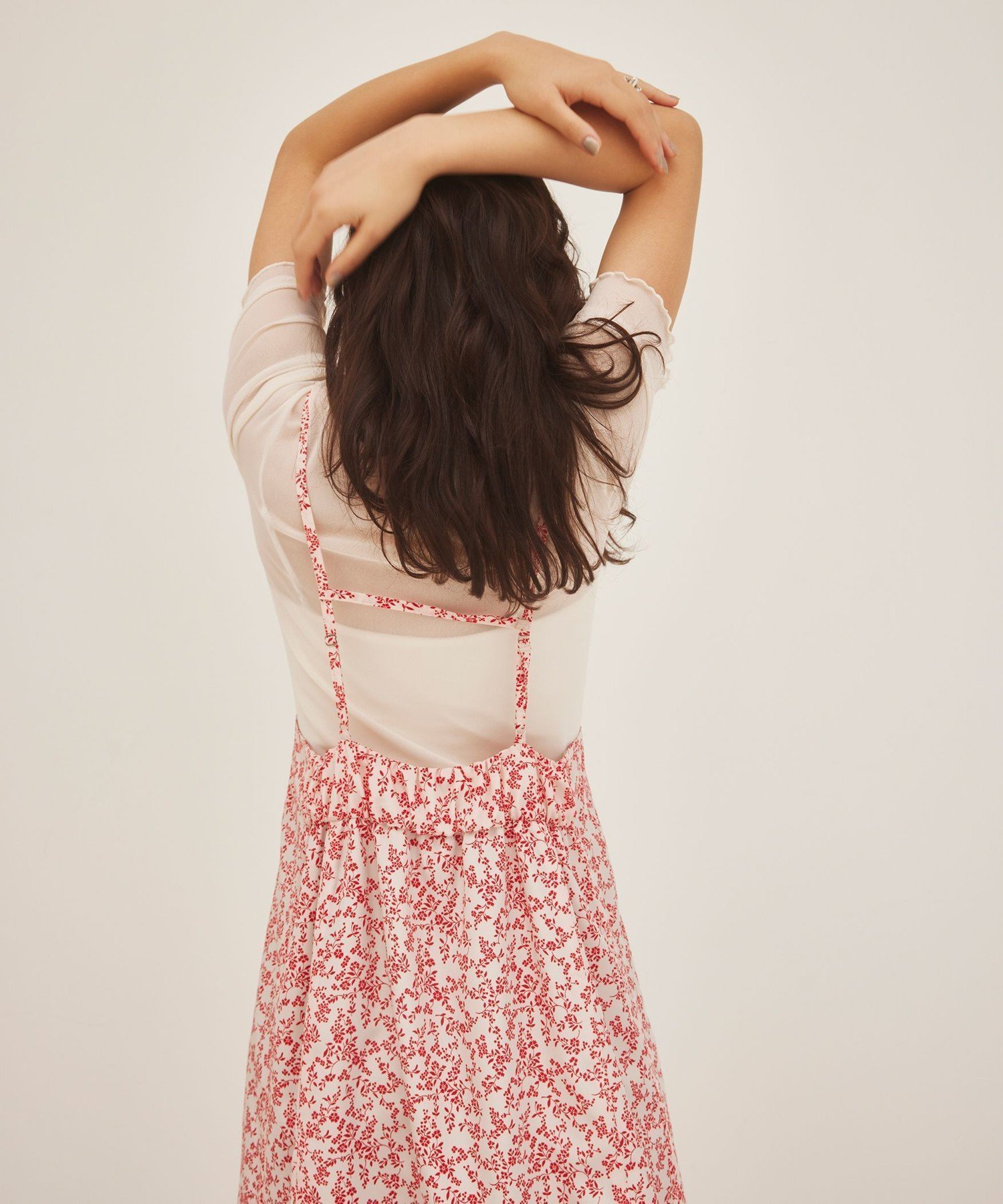 【ユナイテッドアローズ/UNITED ARROWS】のEMMEL REFINES EM フラワープリント キャミ ジャンスカ 人気、トレンドファッション・服の通販 founy(ファニー) 　ファッション　Fashion　レディースファッション　Fashion for Women　トップス・カットソー　Cut & Sew Tops　キャミソール&ノースリーブ　Camisoles & Sleeveless Tops　花柄・フラワープリント・モチーフ　Floral Prints & Motifs / Flower Pattern Tops　インナー　Innerwear　春　Spring　キャミ　Camisole, Cami Top　キャミワンピース　Cami Dress, Slip Dress　ギャザー　Gathered, Ruffled　シアー　Sheer, See-Through　スニーカー　Sneakers, Trainers　トレンド　Trend, Trending Now　フィット　Fit, Slim Fit　フラワー　Flower, Floral　フレア　Flare, Flared　プリント　Print, Printed Pattern　ラップ　Wrap, Wrap Design　アウトレット　Outlet / Clearance　おすすめ　Recommended / Our Picks　2024年　2024　2024春夏・S/S　Spring/Summer 2024 SS24　 other-1|ID: prp329100004827497 ipo3291000000035128716