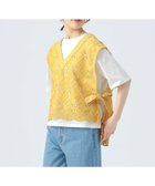 【ビームス ハート/BEAMS HEART】のレースベスト プルオーバー セット(セットアイテム) 人気、トレンドファッション・服の通販 founy(ファニー) ファッション Fashion レディースファッション Fashion for Women トップス・カットソー Cut & Sew Tops ベスト&ジレ / 重ね着スタイル Vests & Gilets カジュアルプルオーバー・ニットトップス Pullovers & Knit Tops / Casual Pullovers カットソー Cut and Sewn Top シンプル Simple, Minimal スカラップ Scallop, Scalloped Edge バランス Balance, Style Balance フェミニン Feminine, Girly フレア Flare, Flared フロント Front, Front Design ベスト Vest, Waistcoat リボン Ribbon, Bow レース Lace, Lace Fabric thumbnail YELLOW×OFF|ID: prp329100004827520 ipo3291000000035128901